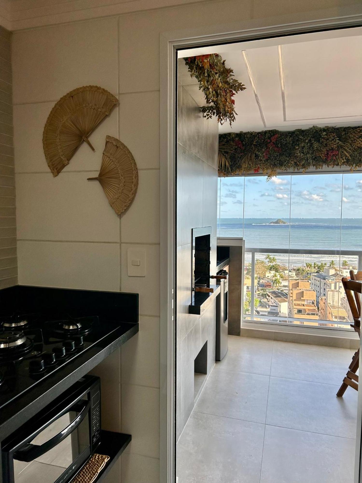 Apt Enseada Vista Mar Guaruja Luaran gambar